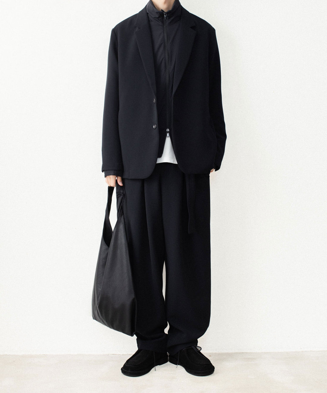 ATTACHMENT アタッチメントのNY 2LAYER STRETCH LIGHT JACKET - BLACKの公式通販サイトsession福岡セレクトショップ