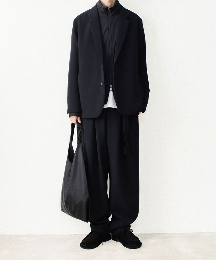 ATTACHMENT アタッチメントのNY 2LAYER STRETCH LIGHT JACKET - BLACKの公式通販サイトsession福岡セレクトショップ