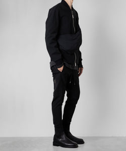 【ATTACHMENT】SOLOTEX DOUBLE CLOTH SIDE POCKET EASY TROUSERS - BLACK