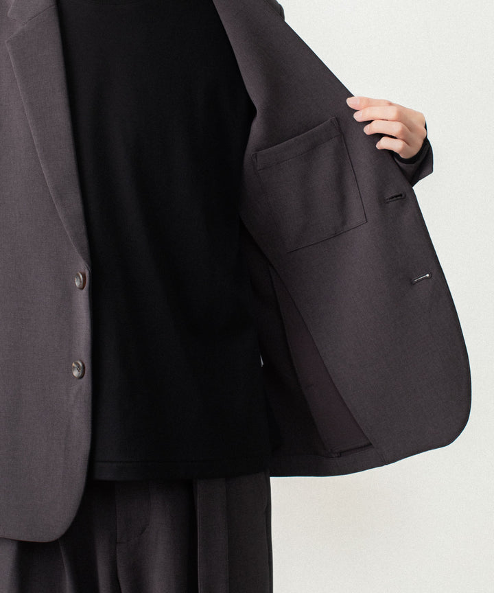 ATTACHMENT アタッチメントのPE STRETCH DOUBLE CLOTH 2B JACKET - D.KH GRAYの公式通販サイトsession福岡セレクトショップ