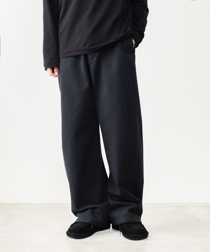 ATTACHMENT アタッチメントのCO NIDOM CLOTH 3D TROUSERS - BLACKの公式通販サイトsession福岡セレクトショップ