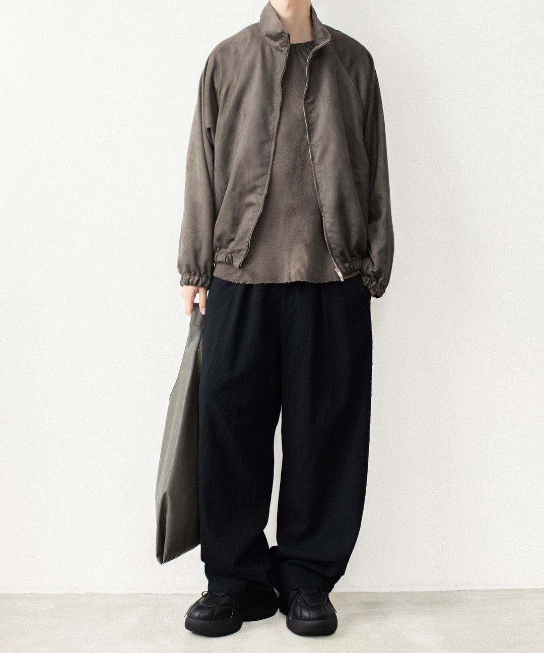 VEIN ヴェインのHIGH GAUGE WAFFLE LAYERED L/S TEE - KHAKI GRAYの公式通販サイトsession福岡セレクトショップ