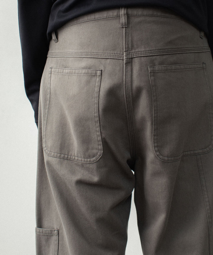 ATTACHMENT アタッチメントのCO NIDOM CLOTH BALLOON WIDE PAINTER PANTS - D.KHAKIの公式通販サイトsession福岡セレクトショップ