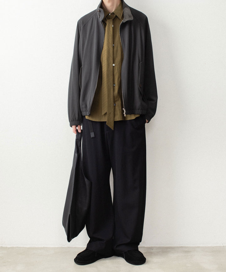 ATTACHMENT アタッチメントのCO SHADOW STRIPE BROAD NARROW TIE L/S SHIRT - D.YELLOWの公式通販サイトsession福岡セレクトショップ