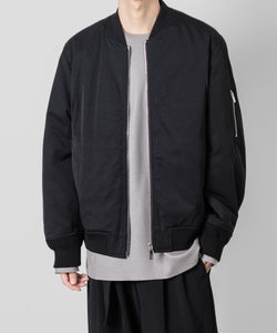 ATTACHMENT アタッチメント MA-1 jacket Black 1KAZUYUKI