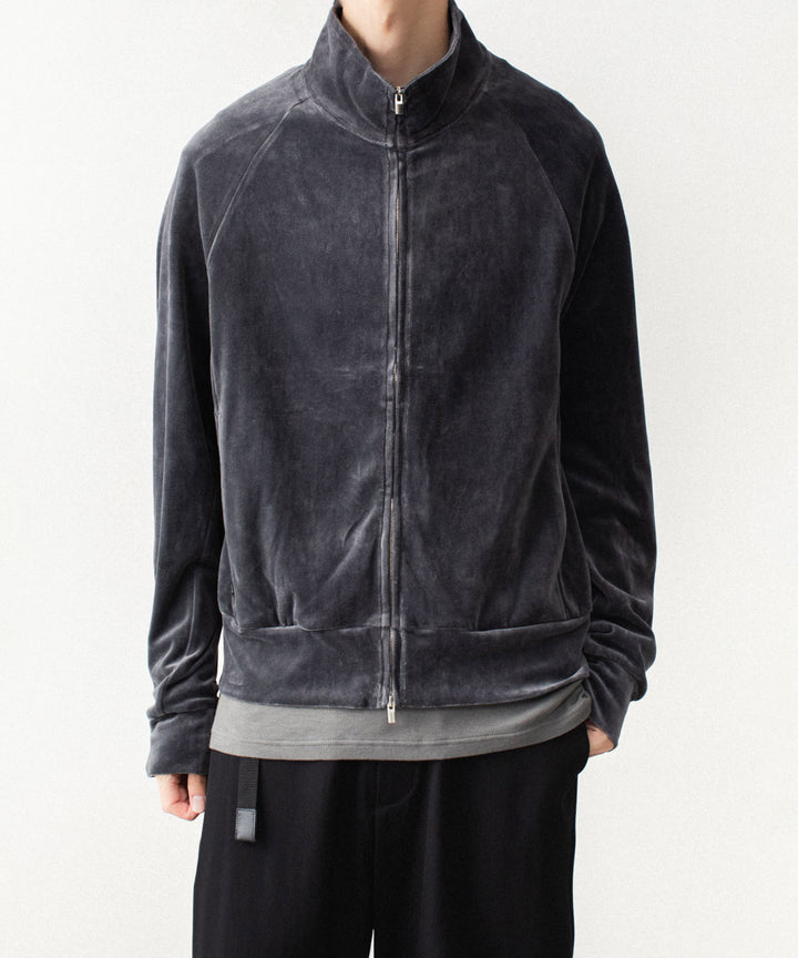ATTACHMENT アタッチメントの80/2 ORGANIC VELOR TRACK JACKET - D.GRAYの公式通販サイトsession福岡セレクトショップ
