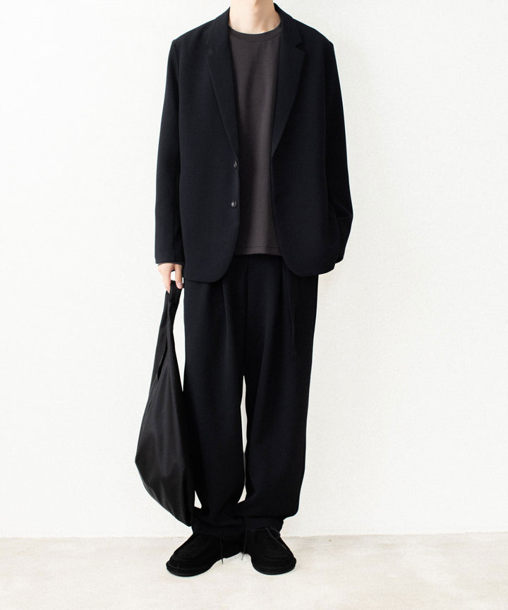 ATTACHMENT アタッチメントのPE STRETCH DOUBLE CLOTH 2B JACKET - BLACKの公式通販サイトsession福岡セレクトショップ