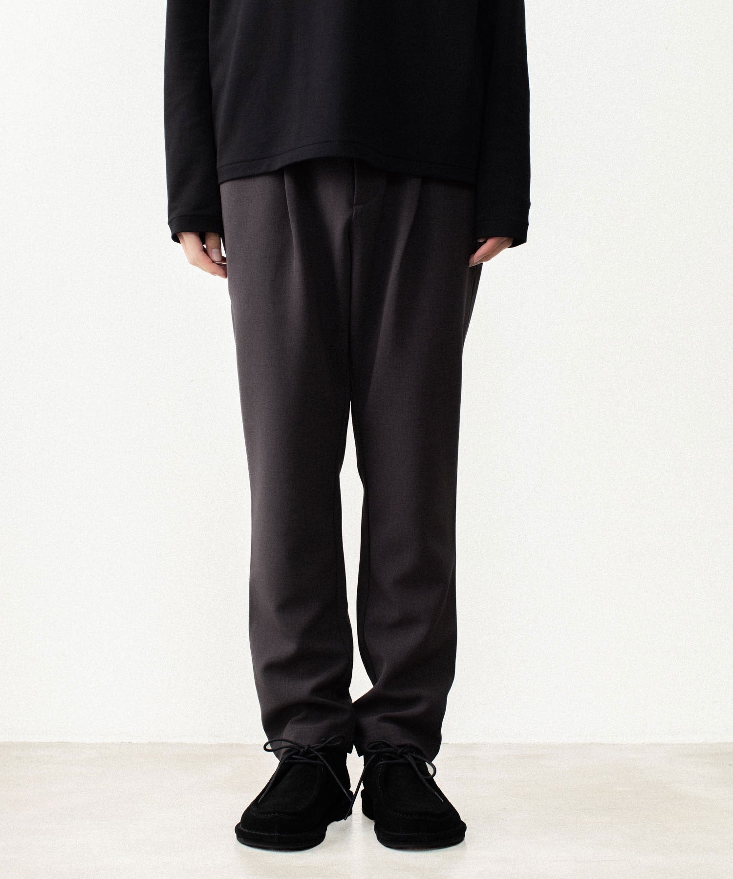 ATTACHMENT /アタッチメント】PE STRETCH DOUBLE CLOTH REGULAR FIT