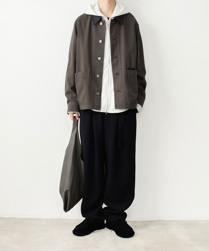 ATTACHMENT アタッチメントのVI/PE SMOOTH ZIP-UP LIGHT HOODIE - OFF WHITEの公式通販サイトsession福岡セレクトショップ