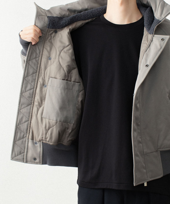 ATTACHMENT アタッチメントのNY/CO SATIN N 2B JACKET - KHAKI GRAYの公式通販サイトsession福岡セレクトショップ