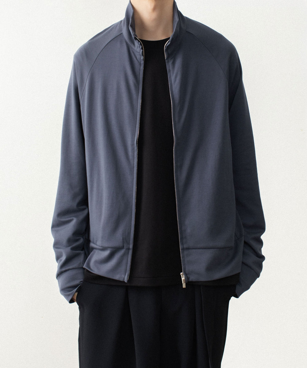 ATTACHMENT アタッチメントのCOTTON DOUBLE FACE STAND COLLAR JACKET - NAVYの公式通販サイトsession福岡セレクトショップ