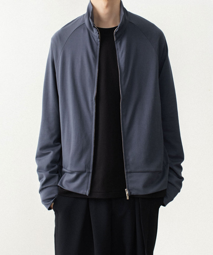 ATTACHMENT アタッチメントのCOTTON DOUBLE FACE STAND COLLAR JACKET - NAVYの公式通販サイトsession福岡セレクトショップ