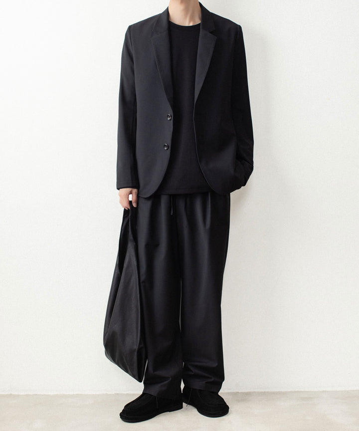 ATTACHMENT アタッチメントの2/80 PE/WO STRETCH TRO 2B JACKET - BLACKの公式通販サイトsession福岡セレクトショップ