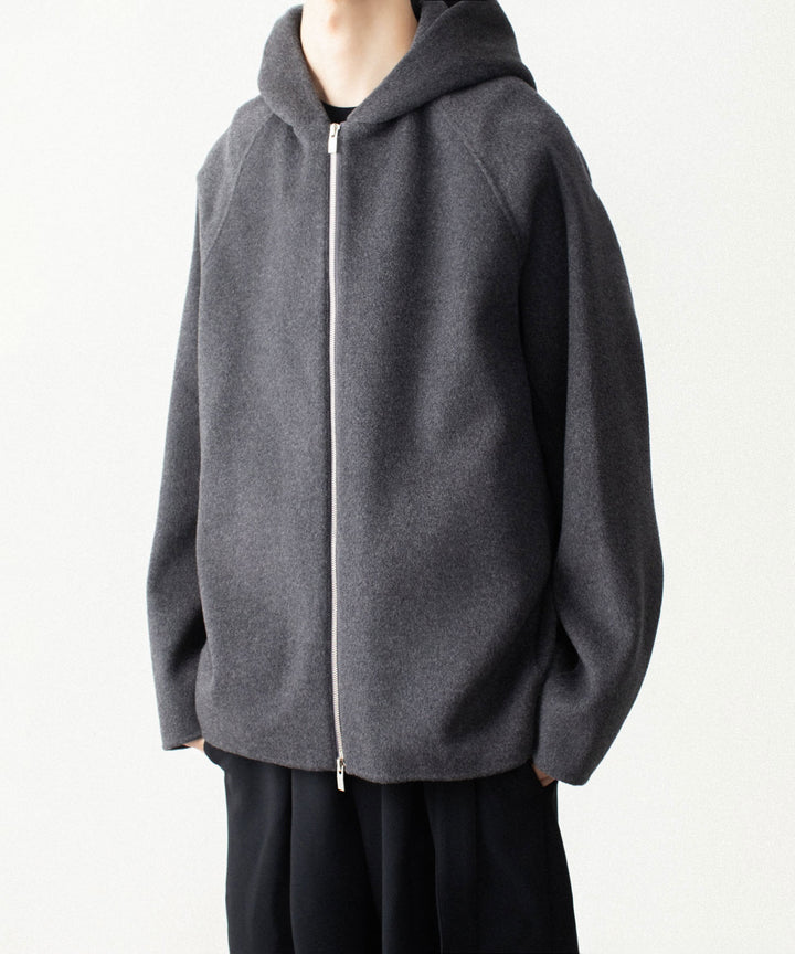 ATTACHMENT アタッチメントのWO/CA DOUBLE FACE BEAVER HOODED JACKET - GRAYの公式通販サイトsession福岡セレクトショップ