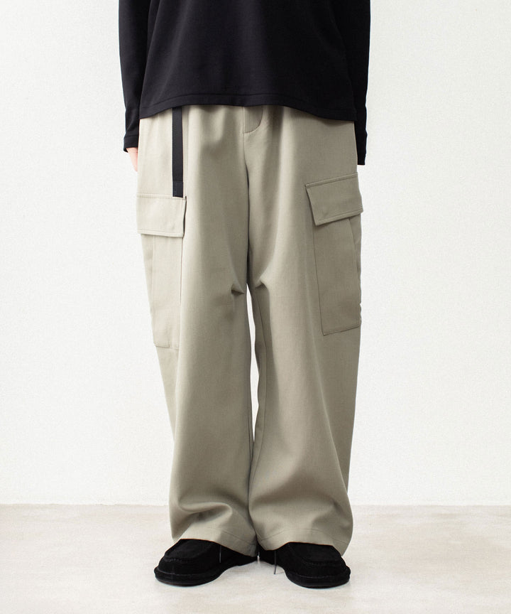 ATTACHMENT アタッチメントのCO/TEN POWDERY DOUBLE CROTH EASY CARGO TROUSERS - L.KH GRAYの公式通販サイトsession福岡セレクトショップ