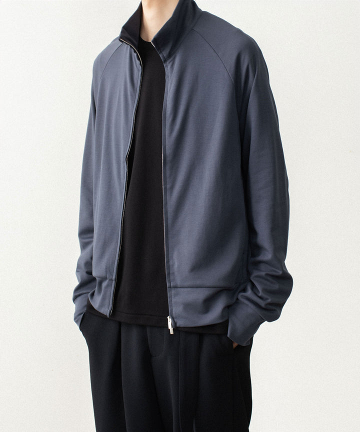 ATTACHMENT アタッチメントのCOTTON DOUBLE FACE STAND COLLAR JACKET - NAVYの公式通販サイトsession福岡セレクトショップ