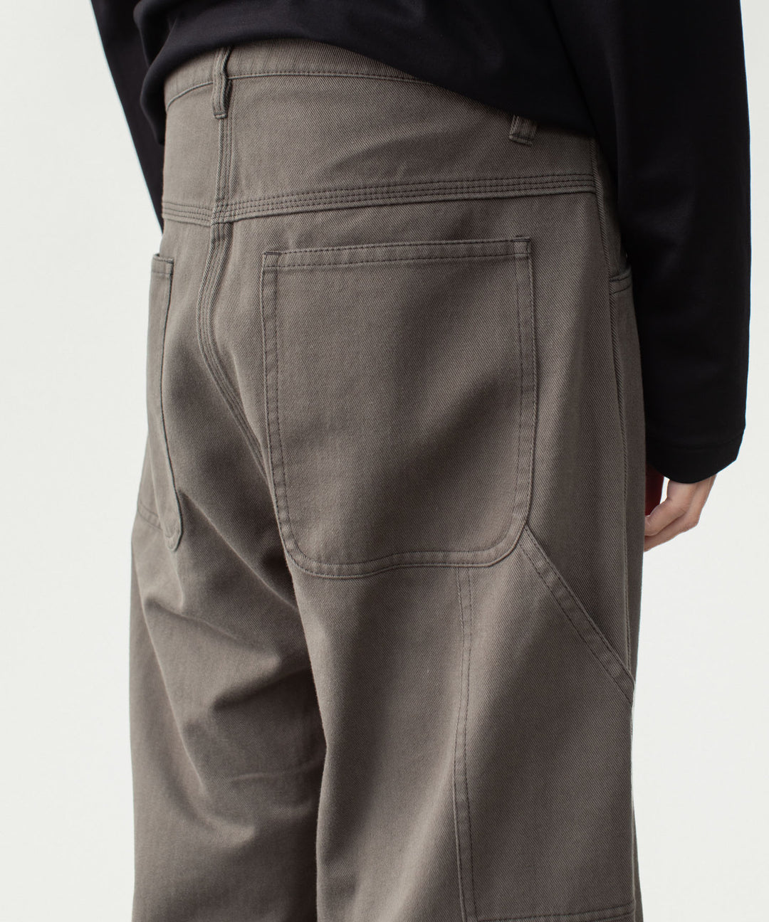 ATTACHMENT アタッチメントのCO NIDOM CLOTH BALLOON WIDE PAINTER PANTS - D.KHAKIの公式通販サイトsession福岡セレクトショップ