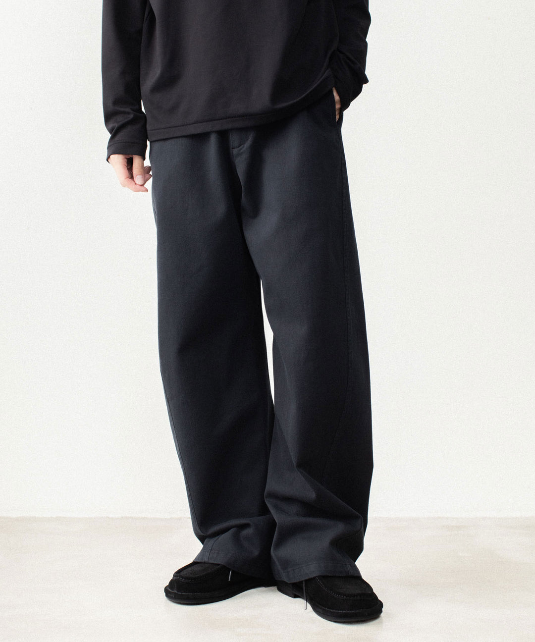ATTACHMENT アタッチメントのCO NIDOM CLOTH 3D TROUSERS - BLACKの公式通販サイトsession福岡セレクトショップ
