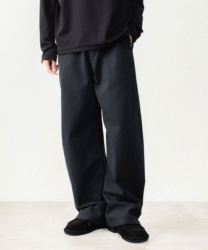ATTACHMENT アタッチメントのCO NIDOM CLOTH 3D TROUSERS - BLACKの公式通販サイトsession福岡セレクトショップ
