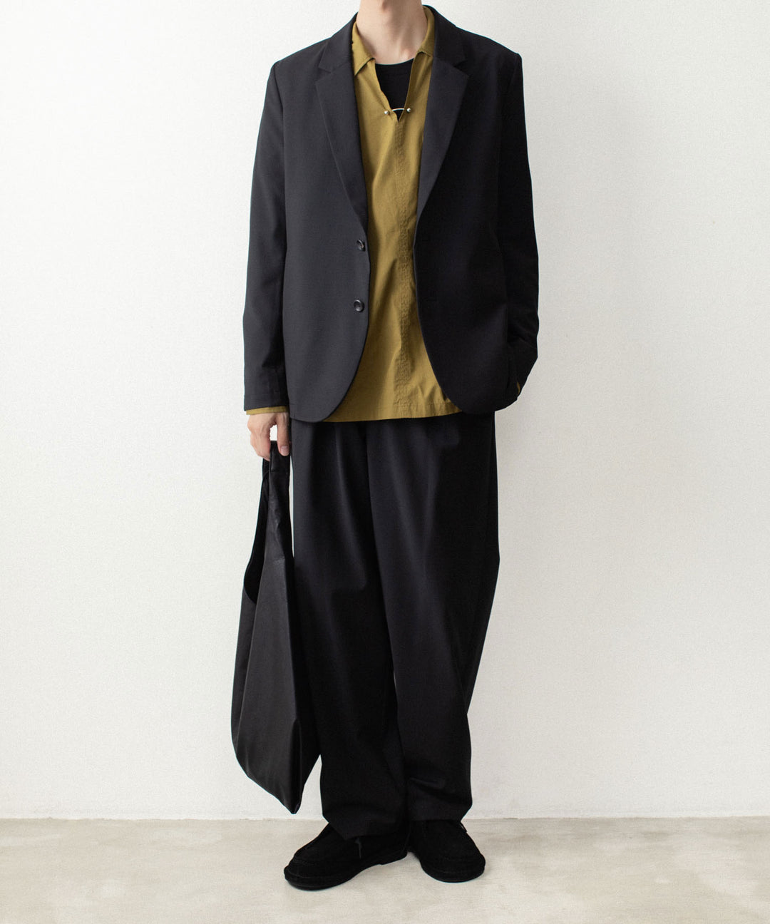 ATTACHMENT アタッチメントの2/80 PE/WO STRETCH TRO 2B JACKET - BLACKの公式通販サイトsession福岡セレクトショップ