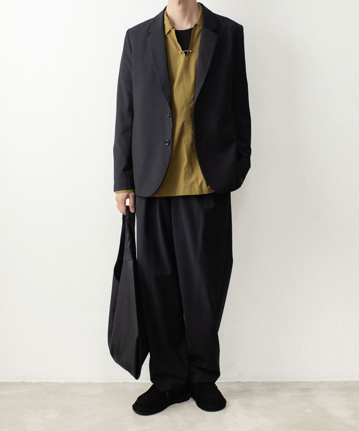ATTACHMENT アタッチメントの2/80 PE/WO STRETCH TRO 2B JACKET - BLACKの公式通販サイトsession福岡セレクトショップ