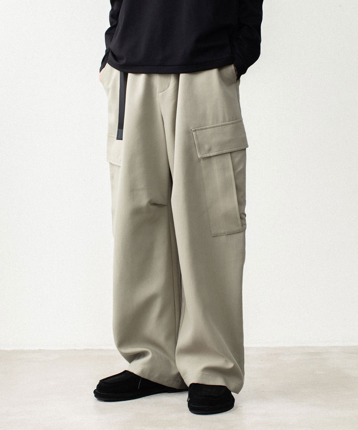 ATTACHMENT アタッチメントのCO/TEN POWDERY DOUBLE CROTH EASY CARGO TROUSERS - L.KH GRAYの公式通販サイトsession福岡セレクトショップ