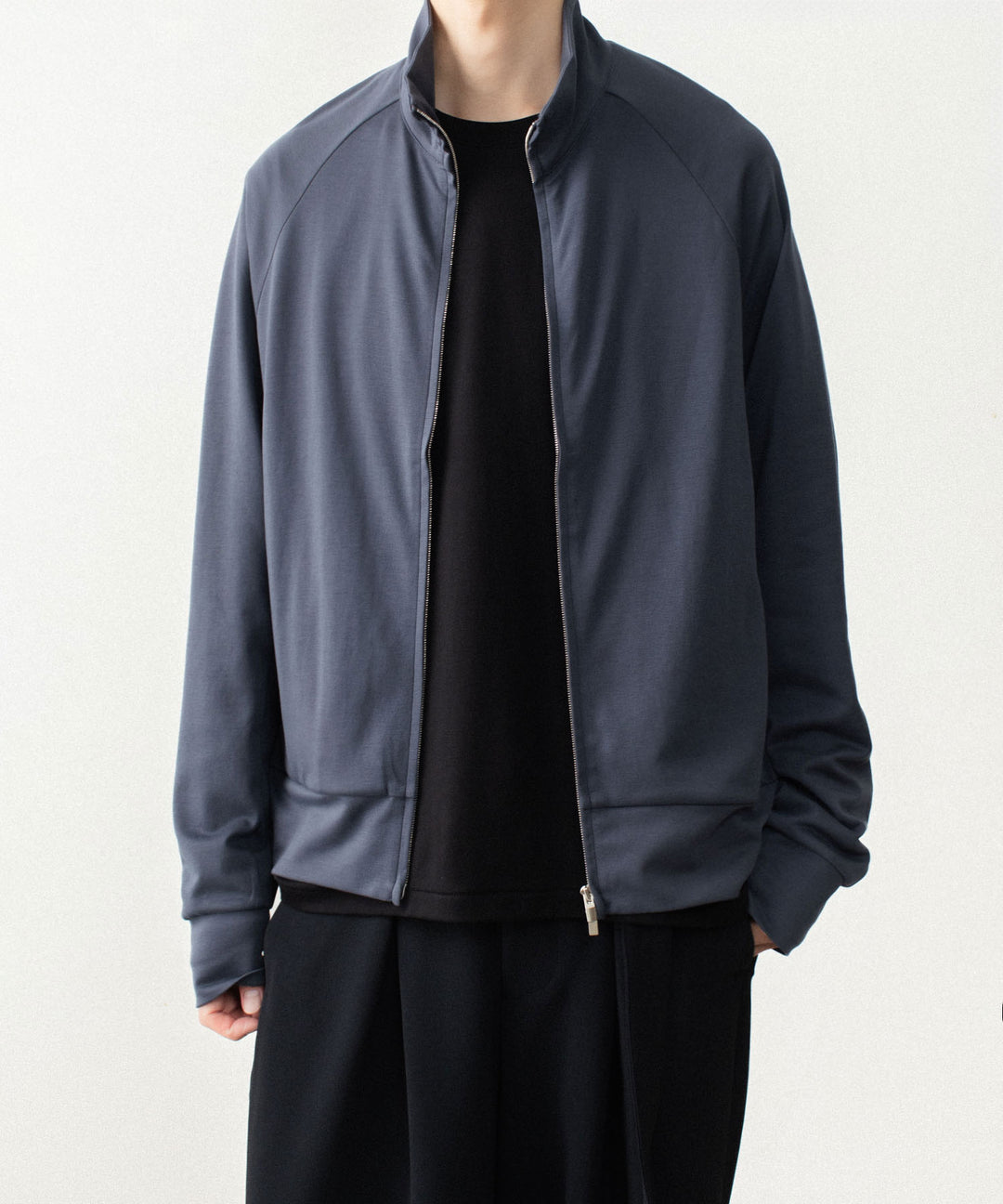 ATTACHMENT アタッチメントのCOTTON DOUBLE FACE STAND COLLAR JACKET - NAVYの公式通販サイトsession福岡セレクトショップ