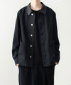 【 ATTACHMENT 】CO NIDOM CLOTH COVERALL - BLACK