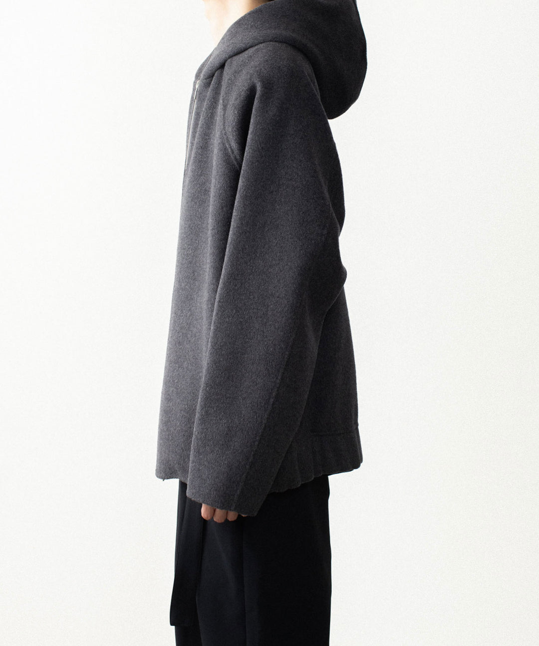 ATTACHMENT アタッチメントのWO/CA DOUBLE FACE BEAVER HOODED JACKET - GRAYの公式通販サイトsession福岡セレクトショップ