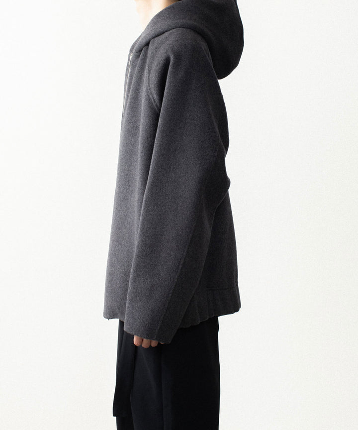 ATTACHMENT アタッチメントのWO/CA DOUBLE FACE BEAVER HOODED JACKET - GRAYの公式通販サイトsession福岡セレクトショップ
