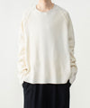 【 VEIN 】HIGH GAUGE WAFFLE LAYERED L/S TEE - OFF WHITE
