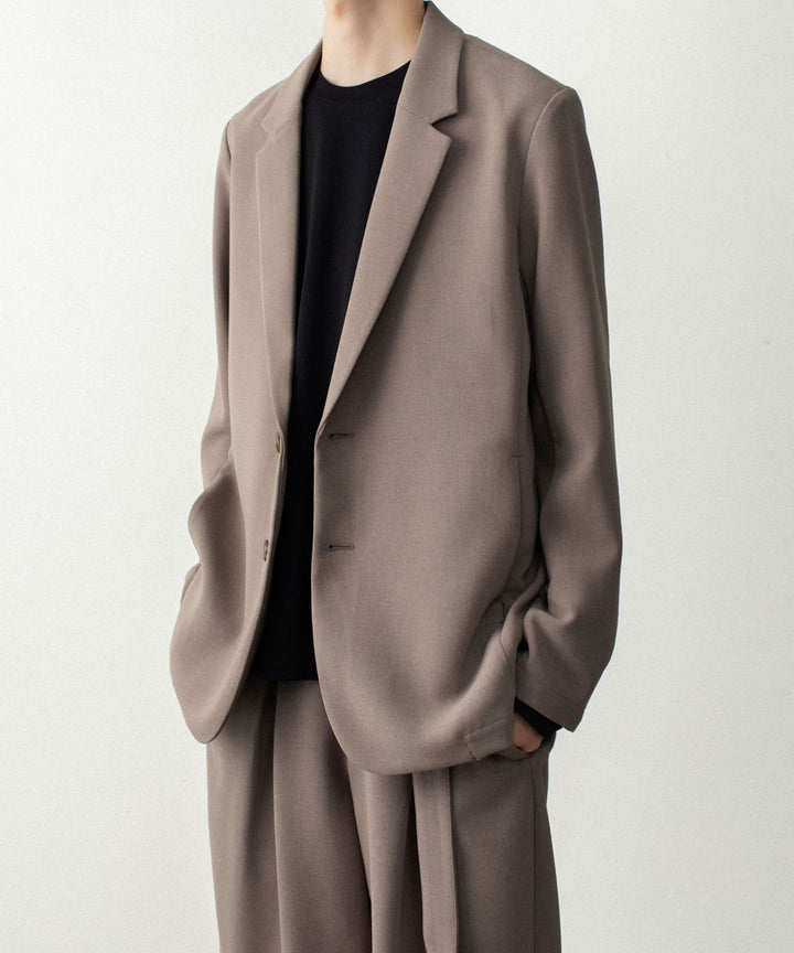 ATTACHMENT アタッチメントのPE STRETCH DOUBLE CLOTH 2B JACKET - D.BROWNの公式通販サイトsession福岡セレクトショップ
