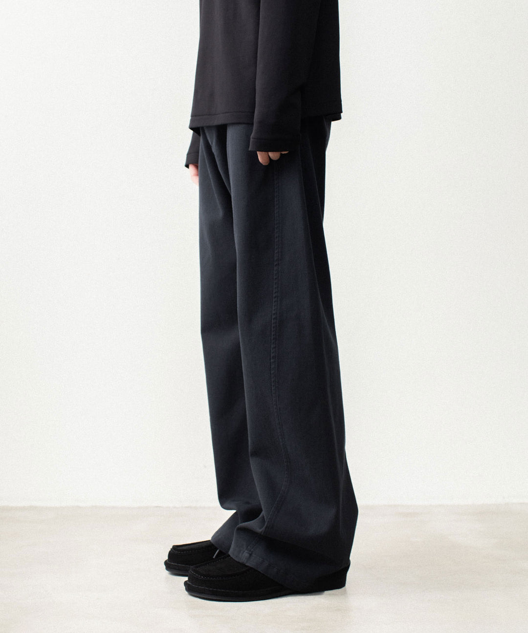 ATTACHMENT アタッチメントのCO NIDOM CLOTH 3D TROUSERS - BLACKの公式通販サイトsession福岡セレクトショップ
