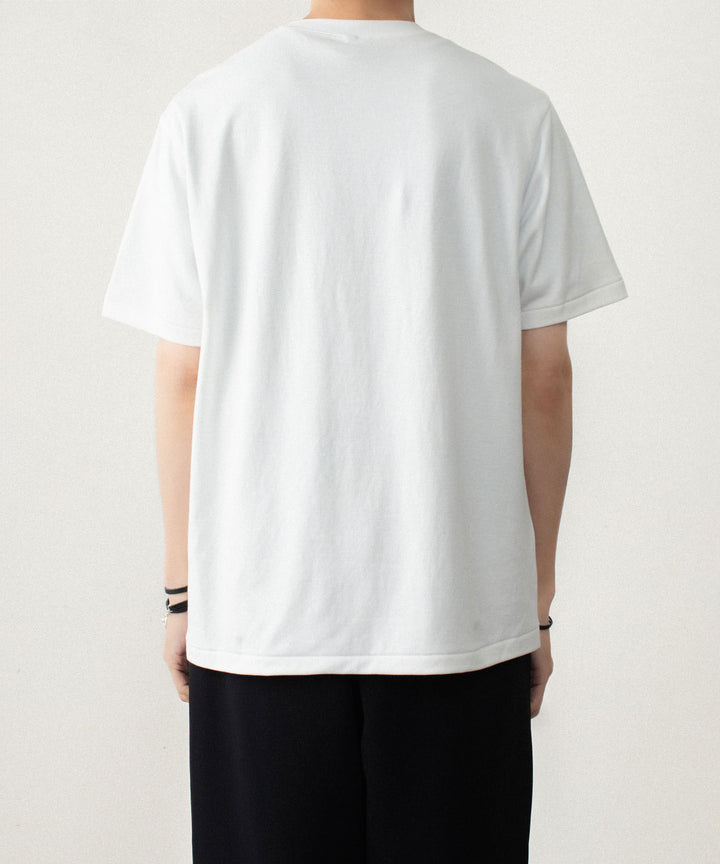 ATTACHMENT アタッチメントのCOTTON DOUBLE FACE SLIM FIT S/S TEE - WHITEの公式通販サイトsession福岡セレクトショップ
