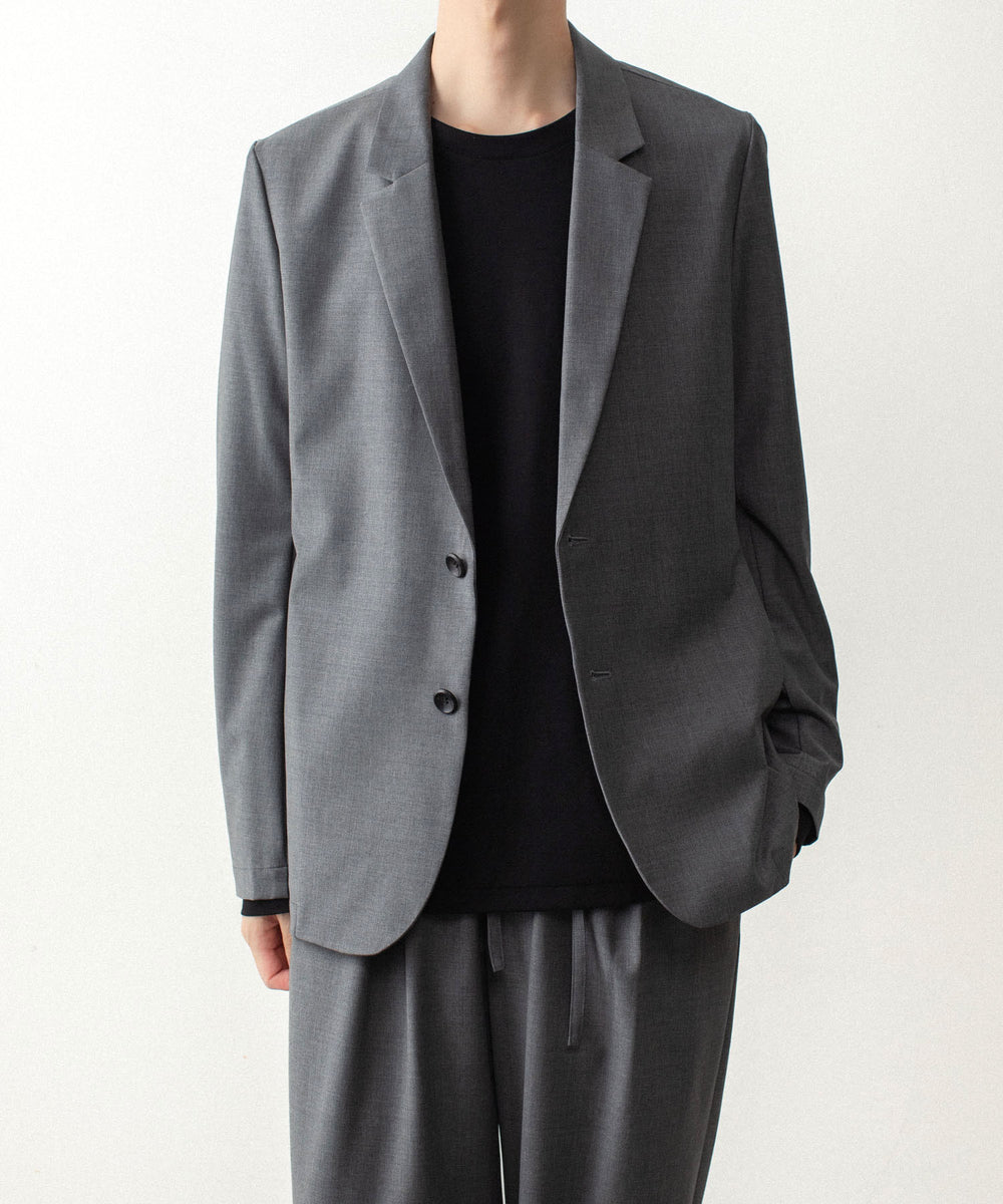 ATTACHMENT アタッチメントの2/80 PE/WO STRETCH TRO 2B JACKET - X.GRAYの公式通販サイトsession福岡セレクトショップ
