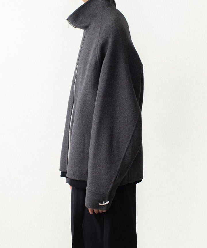 ATTACHMENT アタッチメントのWO/CA DOUBLE FACE BEAVER STAND COLLAR JACKET - GRAYの公式通販サイトsession福岡セレクトショップ