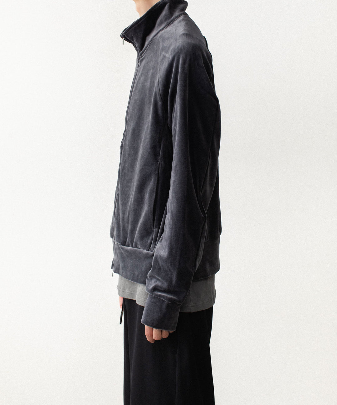 ATTACHMENT アタッチメントの80/2 ORGANIC VELOR TRACK JACKET - D.GRAYの公式通販サイトsession福岡セレクトショップ