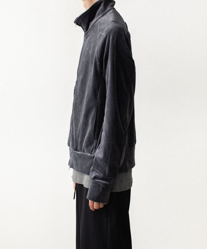 ATTACHMENT アタッチメントの80/2 ORGANIC VELOR TRACK JACKET - D.GRAYの公式通販サイトsession福岡セレクトショップ