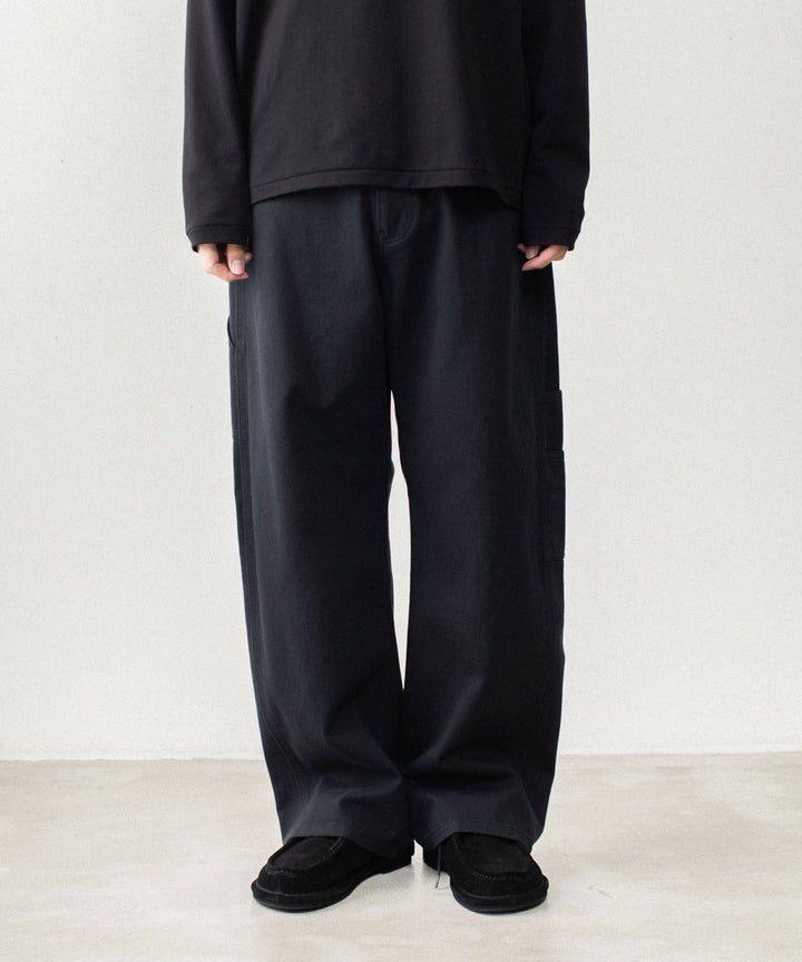 ATTACHMENT アタッチメントのCO NIDOM CLOTH BALLOON WIDE PAINTER PANTS - BLACKの公式通販サイトsession福岡セレクトショップ