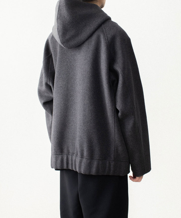ATTACHMENT アタッチメントのWO/CA DOUBLE FACE BEAVER HOODED JACKET - GRAYの公式通販サイトsession福岡セレクトショップ