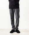 【 ATTACHMENT 】2/80 PE/WO STRETCH TRO REGULAR FIT 1TUCK TROUSERS - X.GRAY