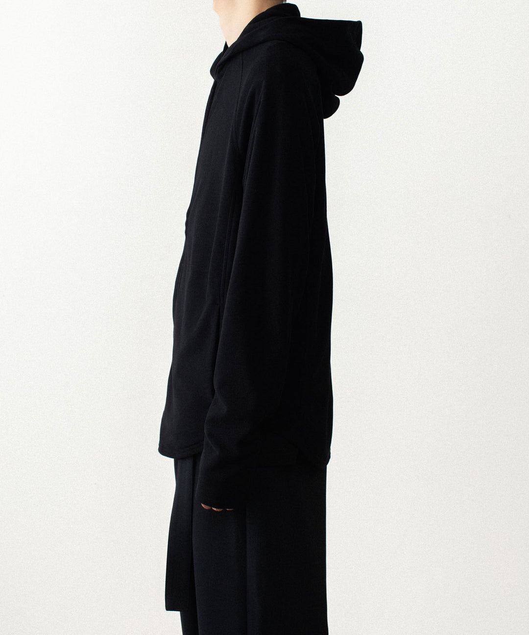 ATTACHMENT アタッチメントのVI/PE SMOOTH ZIP-UP LIGHT HOODIE - BLACKの公式通販サイトsession福岡セレクトショップ