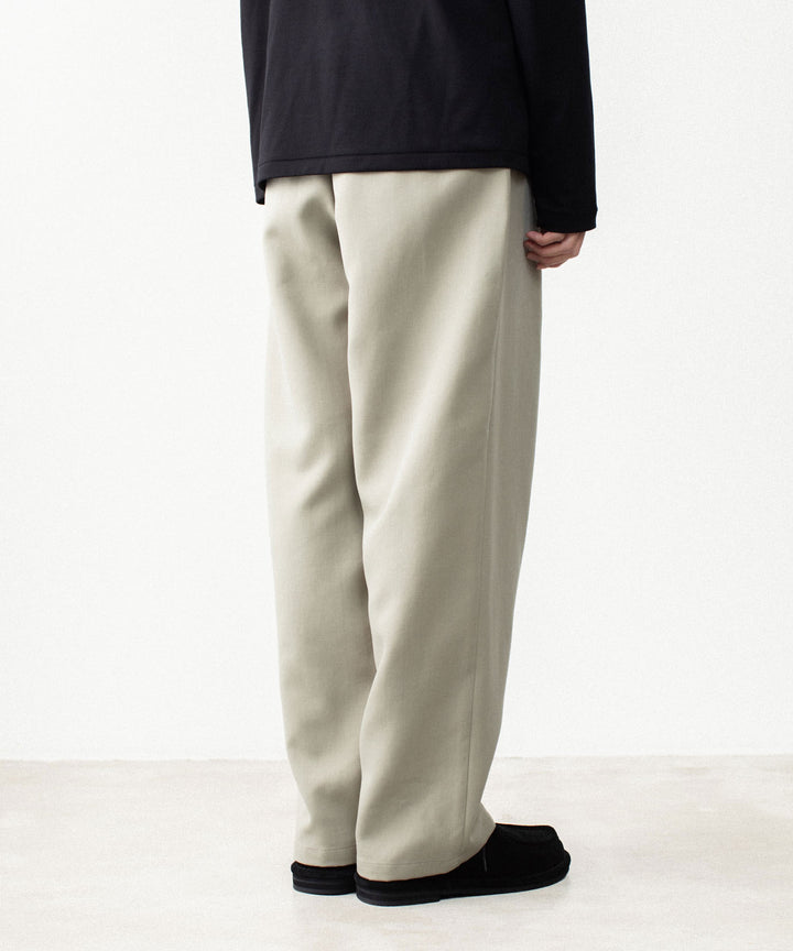 ATTACHMENT アタッチメントのCO/TEN POWDERY DOUBLE CROTH BELTED WIDE TROUSERS - L.KH GRAYの公式通販サイトsession福岡セレクトショップ