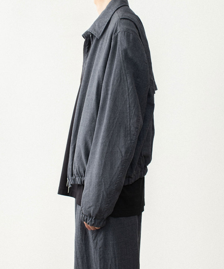 VEIN ヴェインのSHRINK WO CLOTH ZIP-UP JACKET - D.GRAYの公式通販サイトsession福岡セレクトショップ