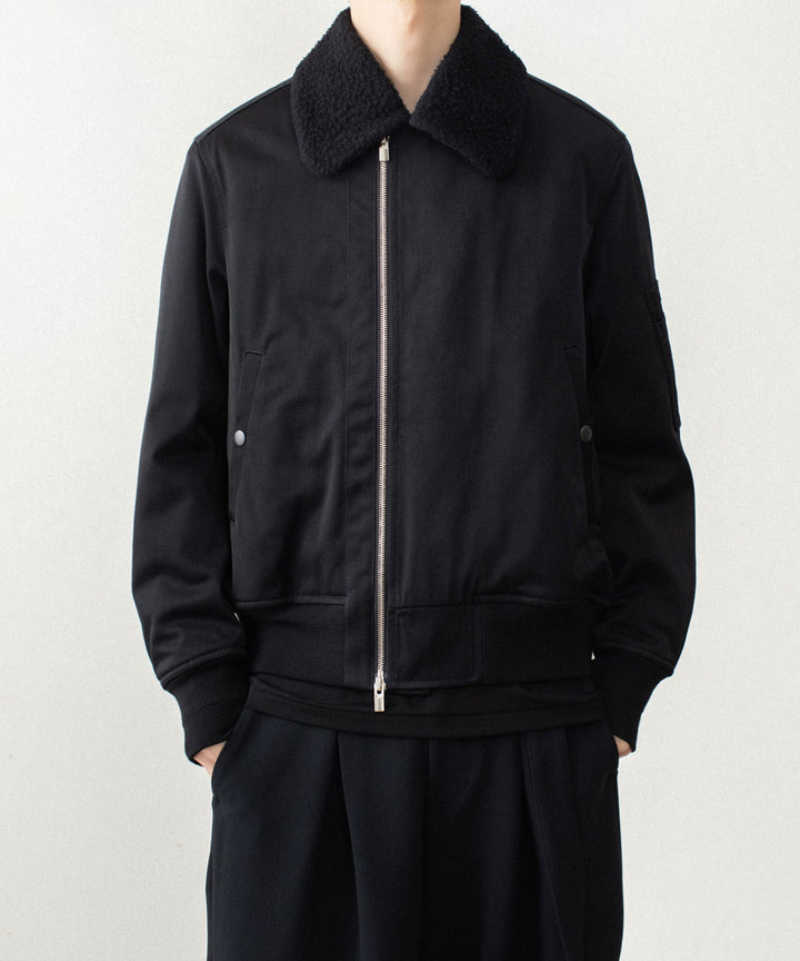 ATTACHMENT アタッチメントのNY/CO SATIN B-15 JACKET - BLACKの公式通販サイトsession福岡セレクトショップ