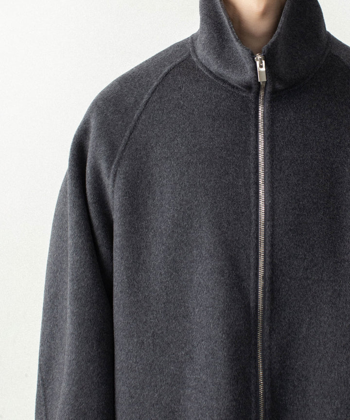 ATTACHMENT アタッチメントのWO/CA DOUBLE FACE BEAVER STAND COLLAR JACKET - GRAYの公式通販サイトsession福岡セレクトショップ