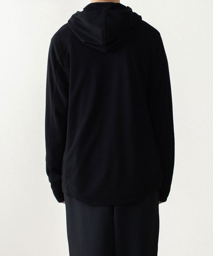 ATTACHMENT アタッチメントのVI/PE SMOOTH ZIP-UP LIGHT HOODIE - BLACKの公式通販サイトsession福岡セレクトショップ