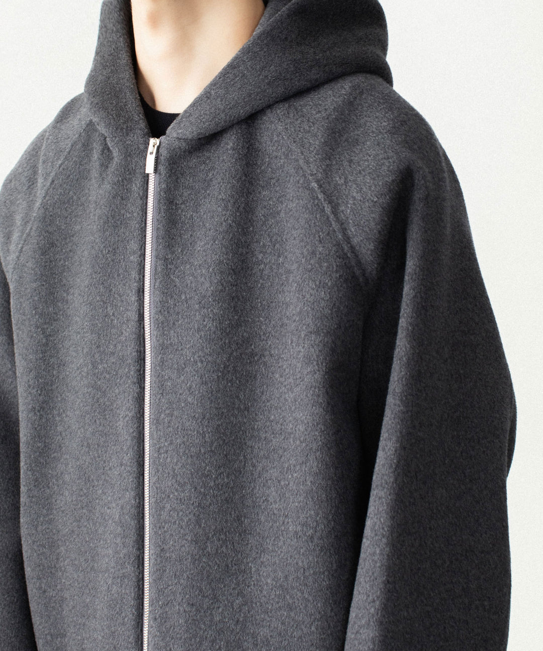 ATTACHMENT アタッチメントのWO/CA DOUBLE FACE BEAVER HOODED JACKET - GRAYの公式通販サイトsession福岡セレクトショップ