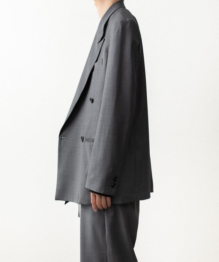 ATTACHMENT アタッチメントの2/80 PE/WO STRETCH TRO DOUBLE-BREASTED JACKET - X.GRAYの公式通販サイトsession福岡セレクトショップ