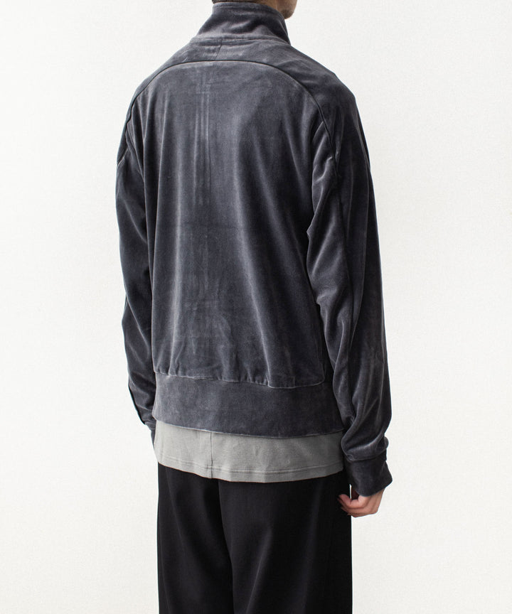 ATTACHMENT アタッチメントの80/2 ORGANIC VELOR TRACK JACKET - D.GRAYの公式通販サイトsession福岡セレクトショップ
